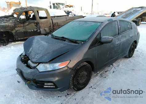 2012 Honda Insight Lx z USA, uszkodzony, nr VIN JHMZE2H53CS001624